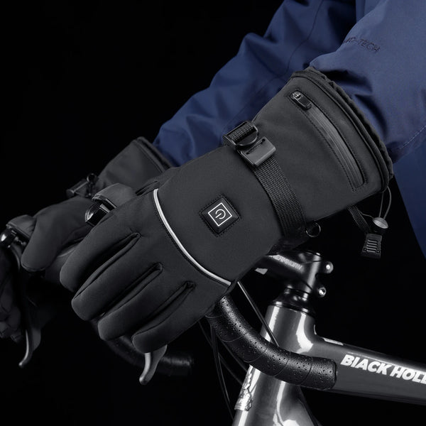Thermal Heated Moto Winter Gloves